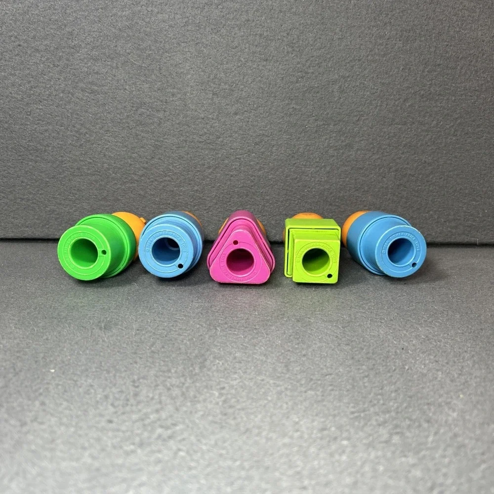 Vintage 1984 Fisher Price Little‎ People Chunky Figures Lot of 5 Teddy Bear